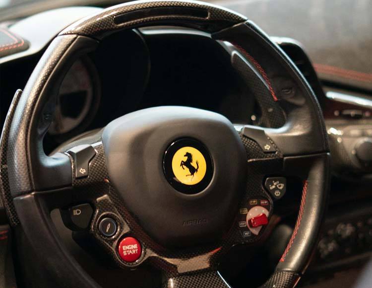 ferrari steering wheel